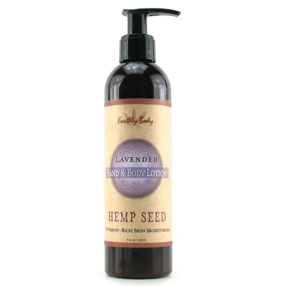 hemp seed hand & body lotion 7oz/207ml in velvet lavender