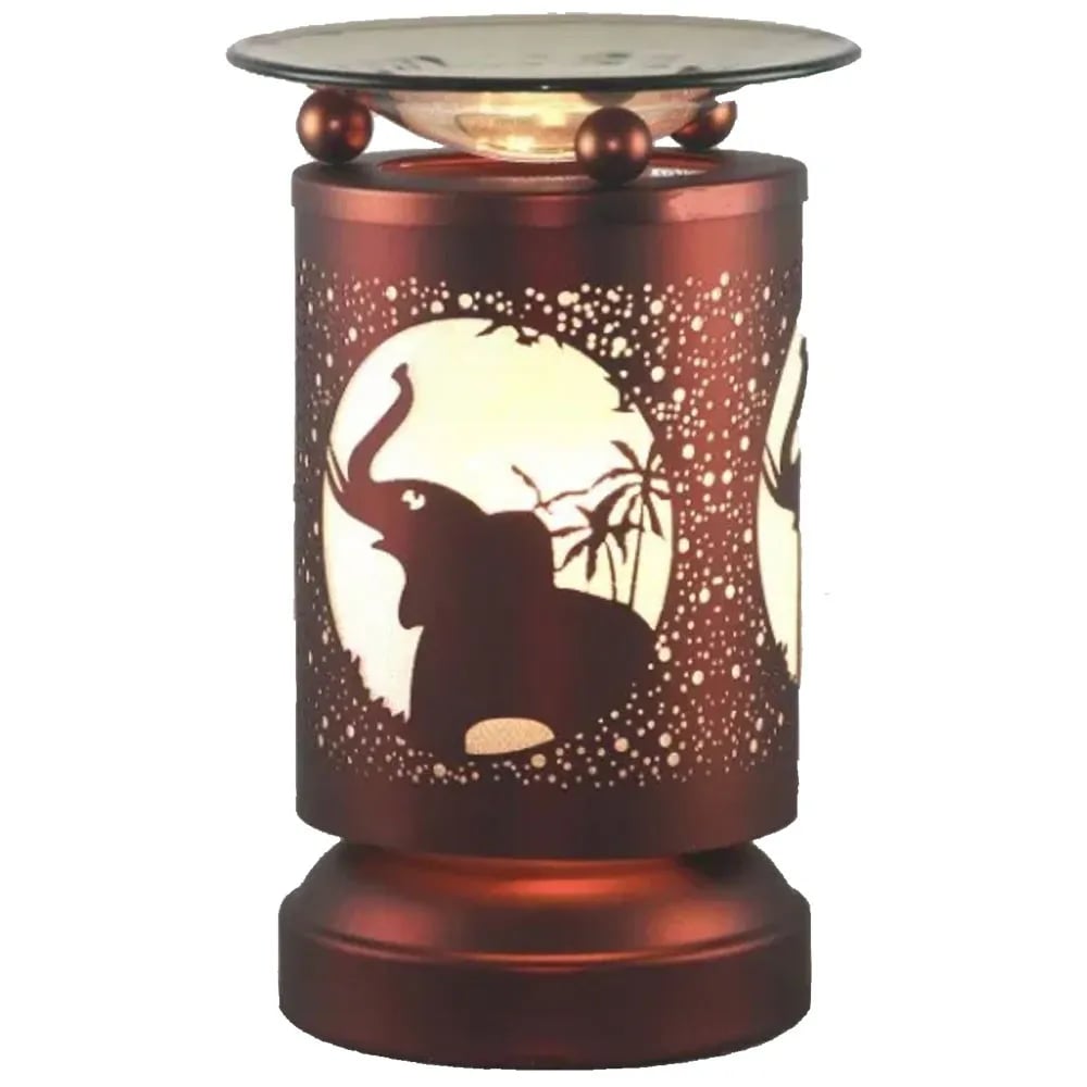 Electric Metal Touch Wax Warmer/Essential Oil Burner in Elephant