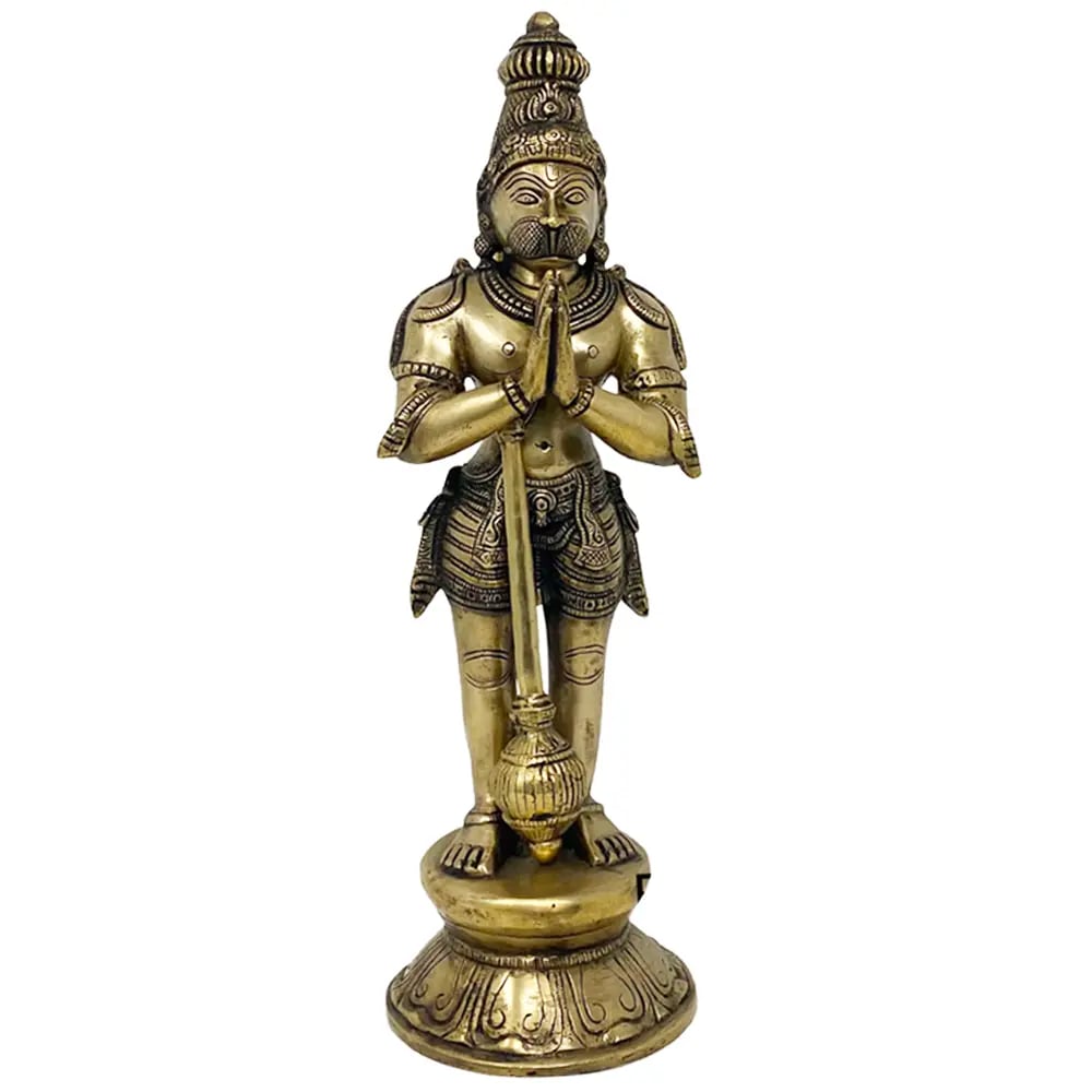 Standing Hanuman Murti in 14”