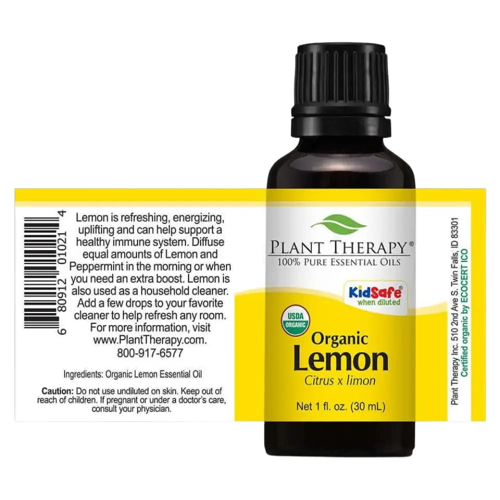 lemon organic essential oil 2
