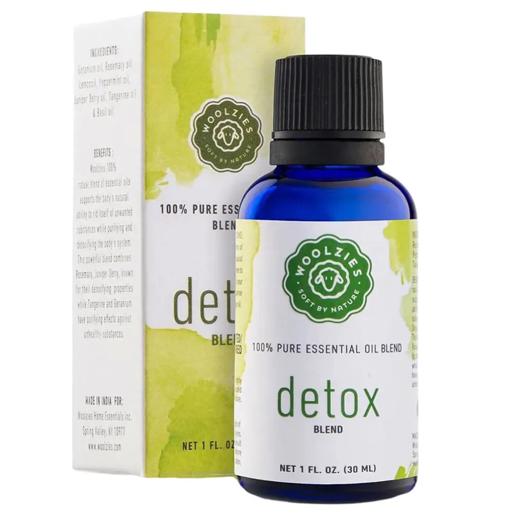 woolzies detox essential oil blend