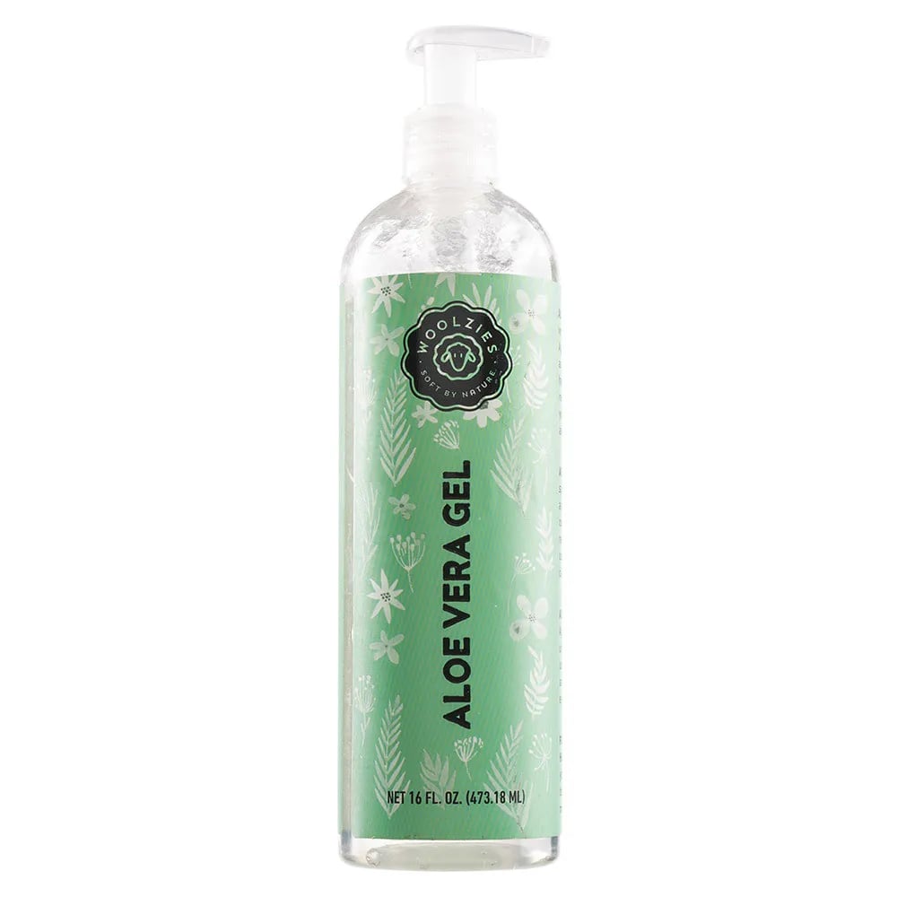 Woolzies Pure Aloe Vera Gel in 16oz/454mL