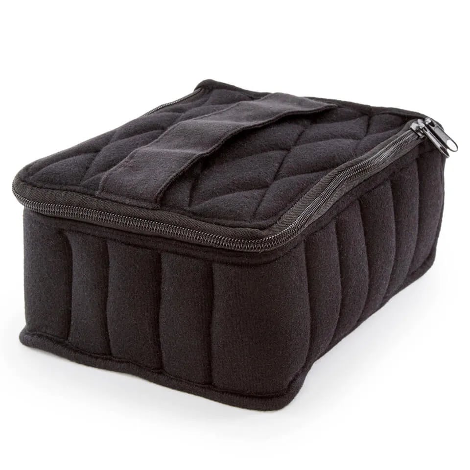 Soft Carrying Case 30 Bottles in Black/Light Grey