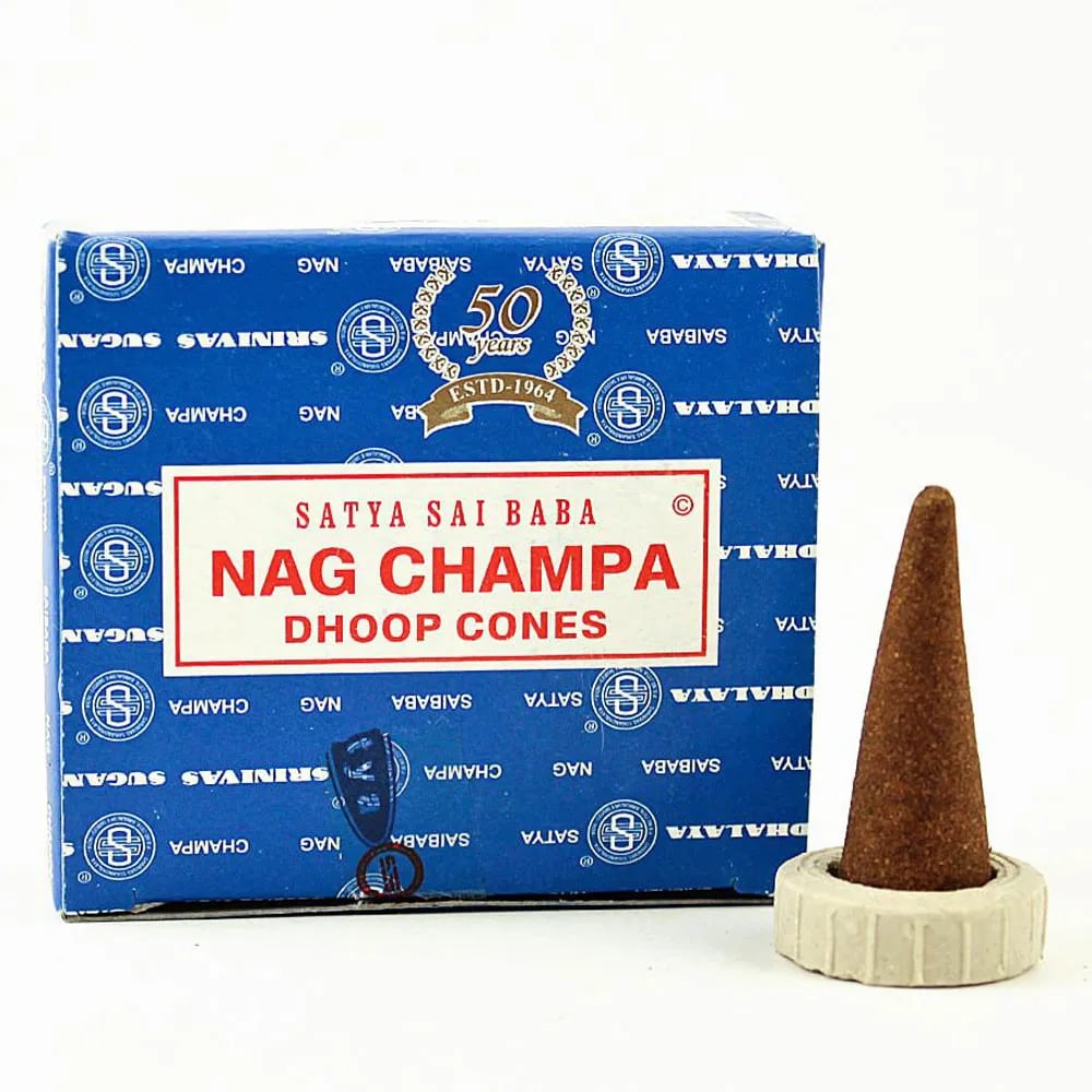 Satya Sai Baba Nag Champa Agarbatti Cones