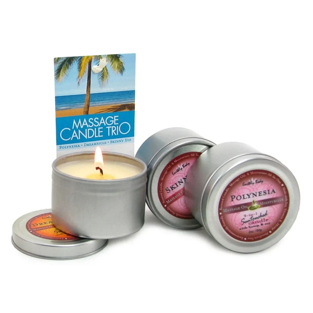 3 in 1 suntouched candle trio gift bag