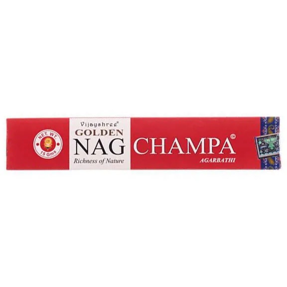 Vijayshree Golden Nag Champa Incense 15g