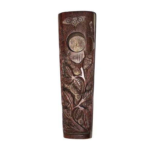 tree wooden pipe in 3.5 inch brown