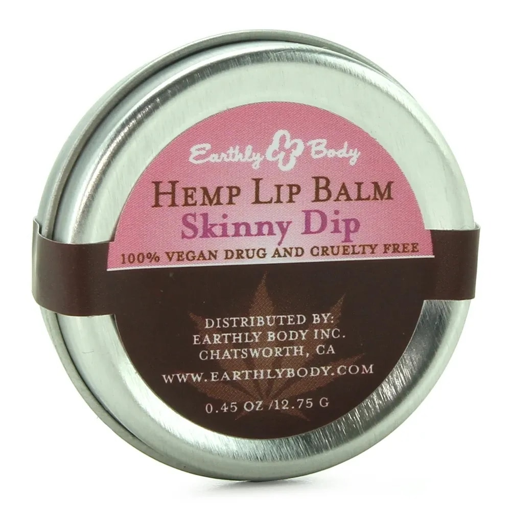 hemp lip balm 0.45oz/12.75g in skinny dip