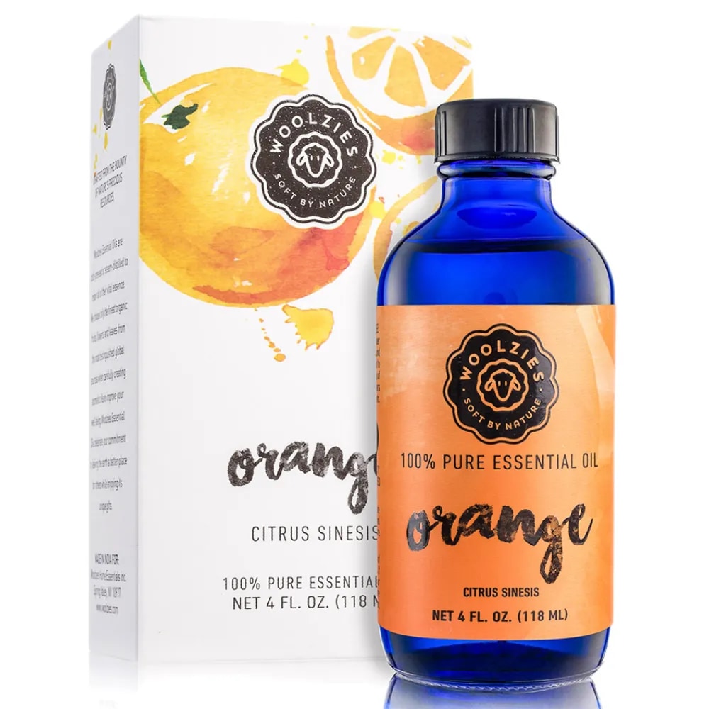 Woolzies Sweet Orange Essential Oil in 4oz/118mL