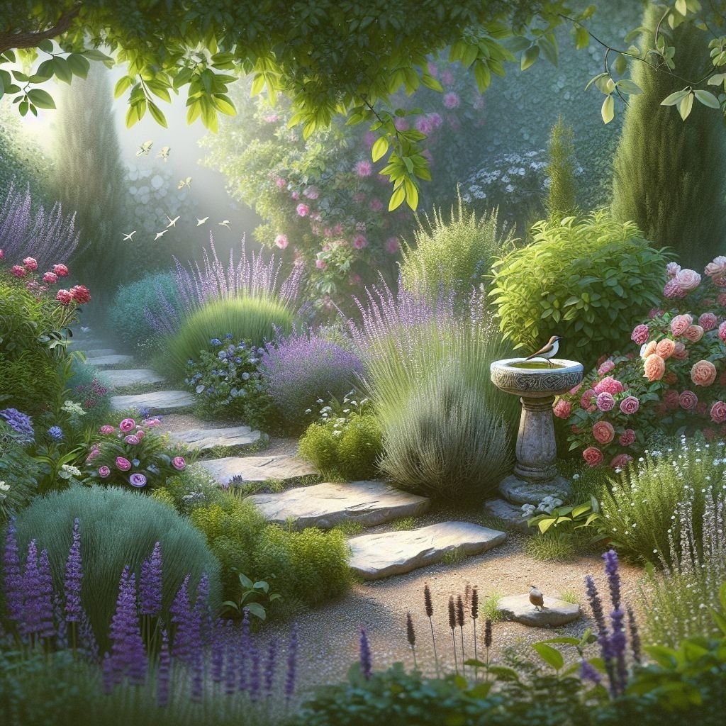 the enchantment of aromatic garden decor